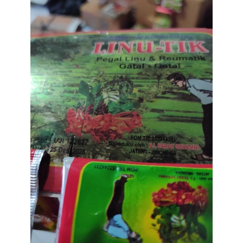 Jual LINUTIK ORIGINAL PEGAL LINU REUMATIK | Shopee Indonesia