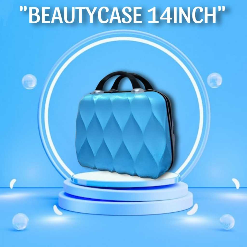 Jual koper makeup 14 INCH tempat kecantikan tahan banting, tidak mudah ...