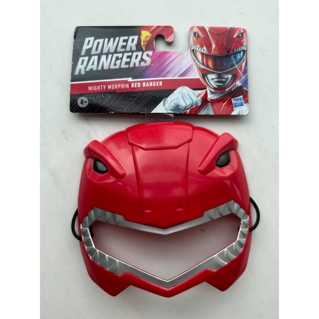 Jual POWER RANGERS MIGHTY MORPHIN RED RANGER MASK MMPR TOPENG COSPLAY ...