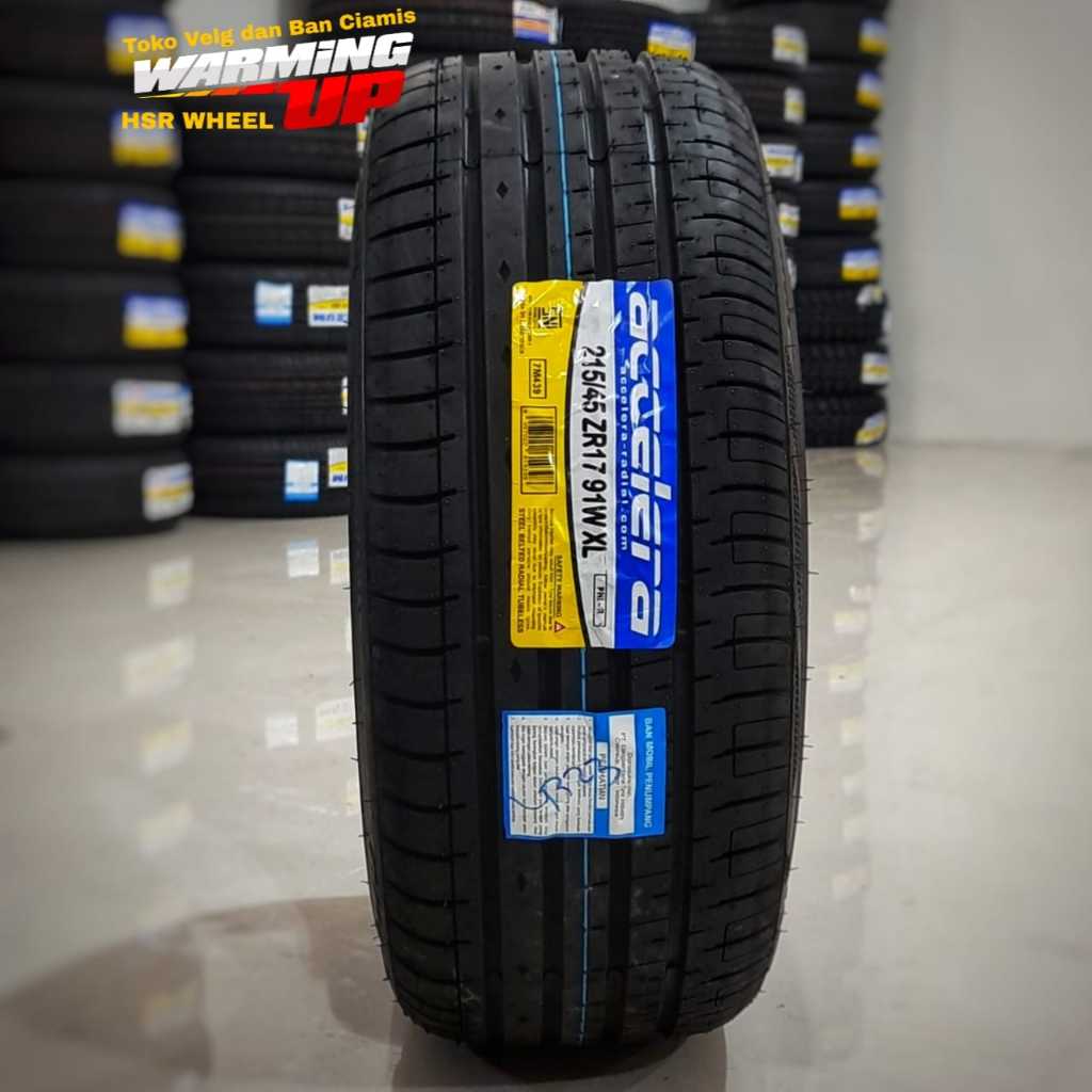 Jual Ban Mobil Jazz Yaris Ring 17 215/45-17 Accelera PHI-R Tubelles Ban ...