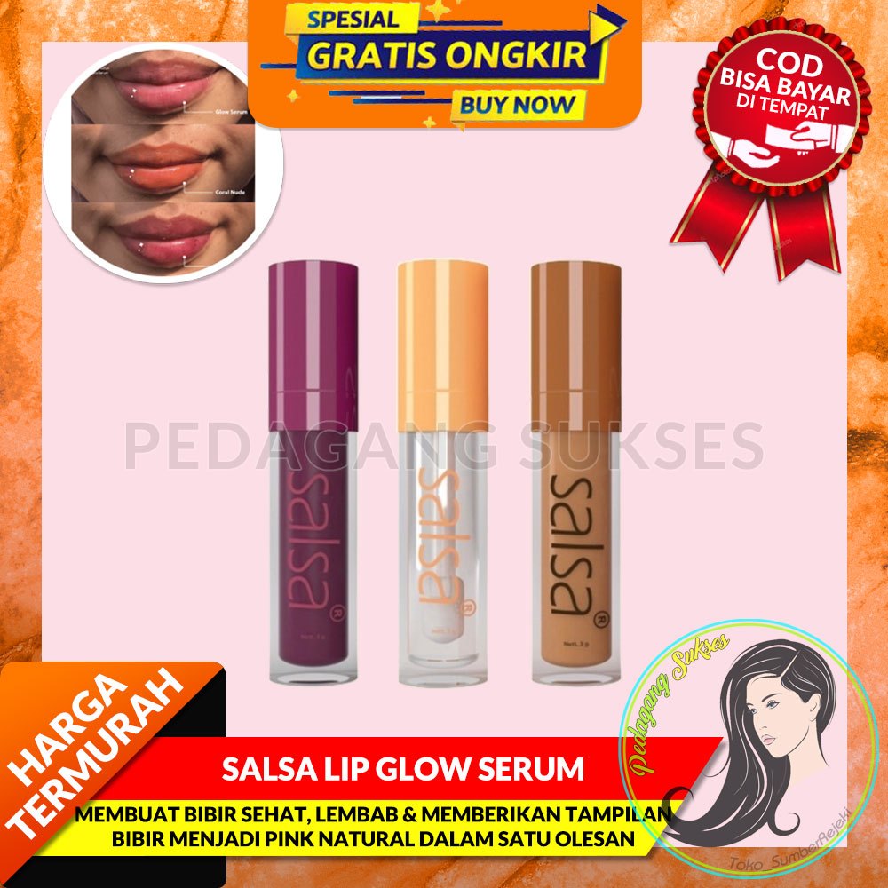 Jual Salsa Lip Glow Serum Tinted Twilight Tinted Coral Nude Gr Serum Bibir Pink Natural