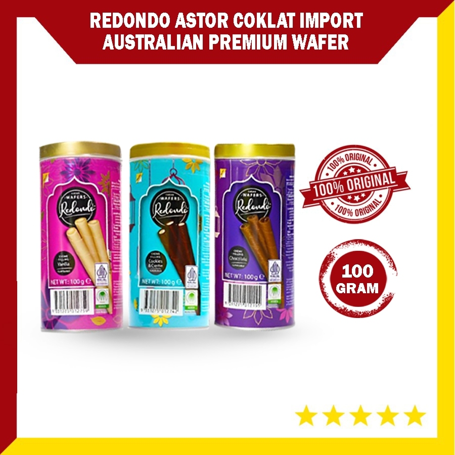 Jual Redondo Astor Coklat Import Australian Premium Wafer Stick BPOM ...