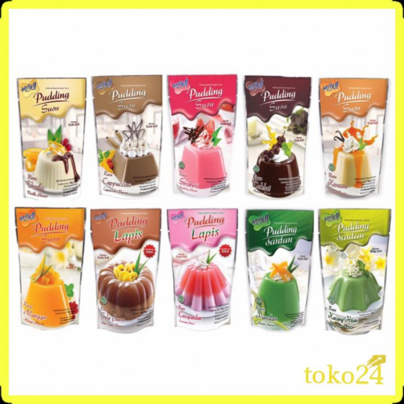 Jual Nutrijell Pudding All Variant | Shopee Indonesia