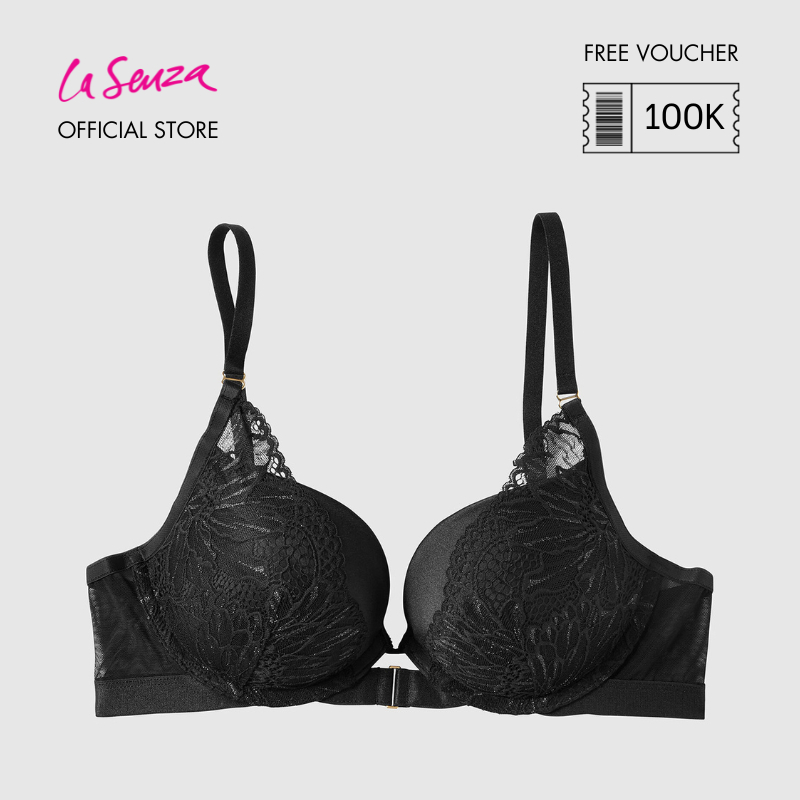 Jual La Senza Beyond Sexy Push Up Bra Warna Smoulder Black 11206349