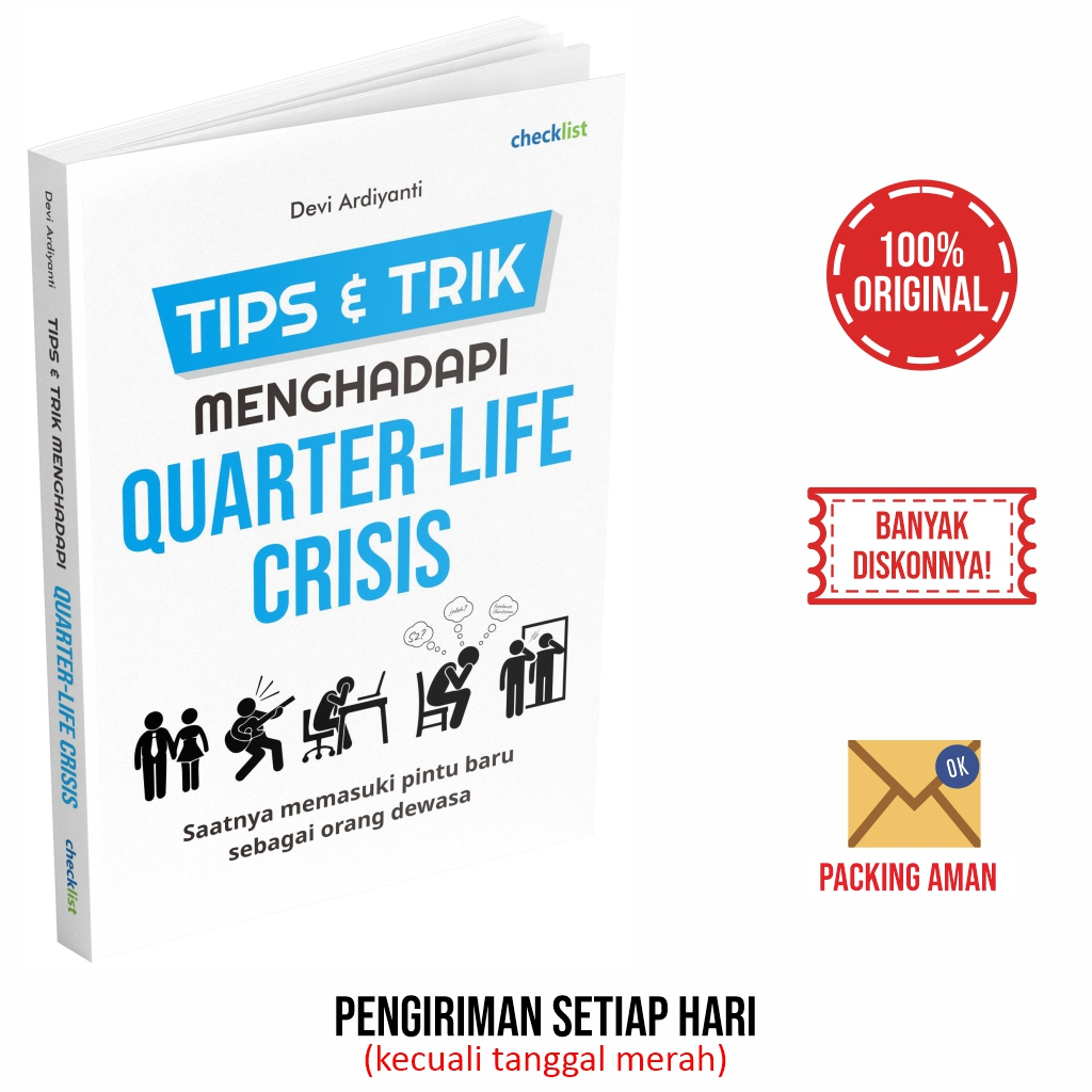 Jual Buku Tips & Trik Menghadapi Quarter-Life Crisis (Motivasi Diri ...