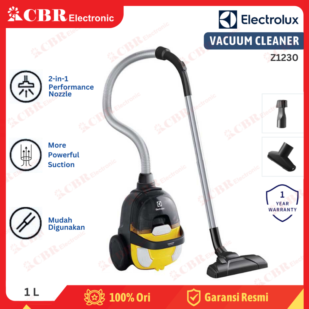 Jual Vacuum Cleaner ELECTROLUX Z1230 (Dry Vacuum / 1L) | Shopee Indonesia