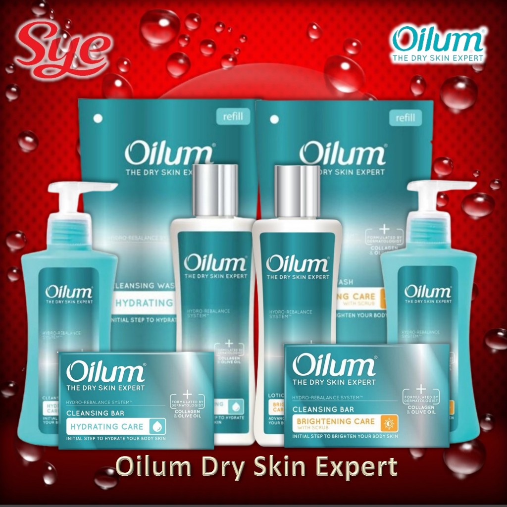 Jual Oilum Hydrating Care & Brightening Care Cleansing Wash Facial