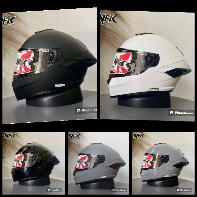 Jual Helm nhk solid mark-1 elite single visor original termurah bisa ...
