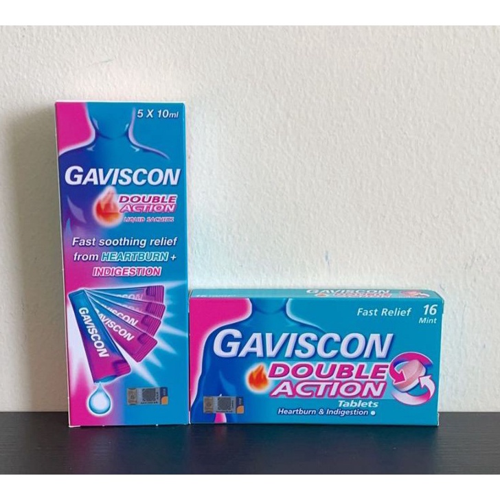 Jual HVDD0275 Terbaru Gaviscon Double Action Sachet 5 x 10 ML / 16