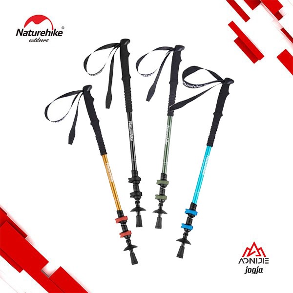 Jual Naturehike NH17D001-Z Trekking Pole ST01 3-Node | Shopee Indonesia