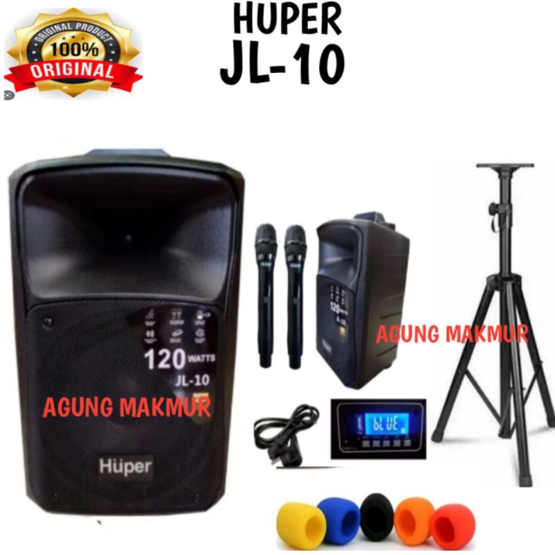 Jual Speaker Portable Active Huper Jl 10 Original Speaker Portable