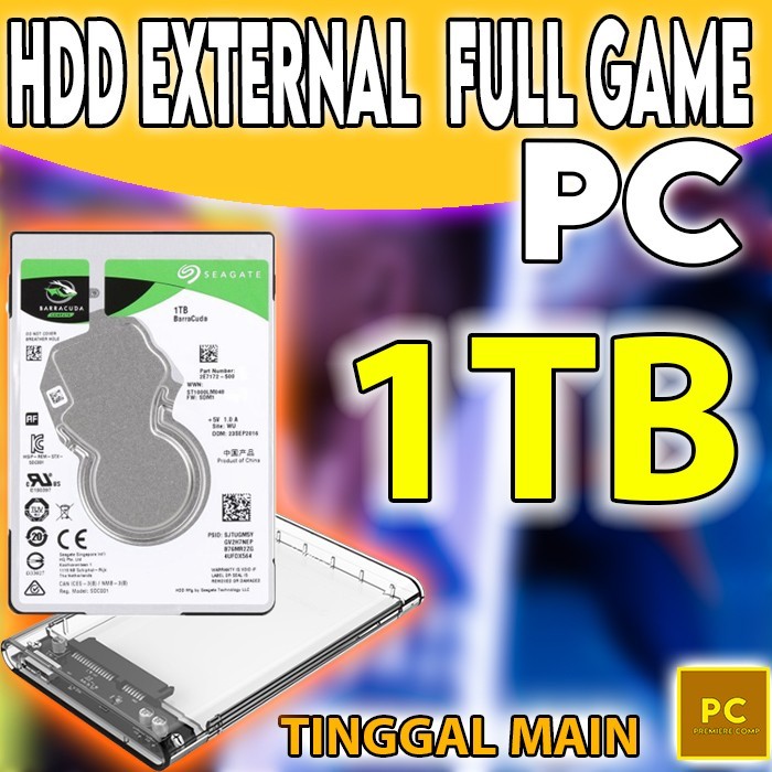 Jual HARDDISK EKSTERNAL FULL G4MES - hdd external 500gb 1tb | Shopee ...