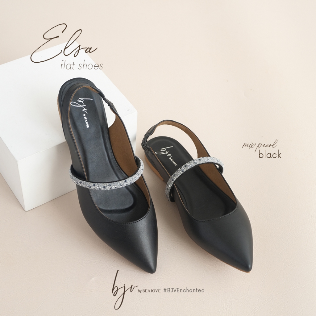 Jual ELSA Flat Shoes BJV by Beajove Shopee Indonesia