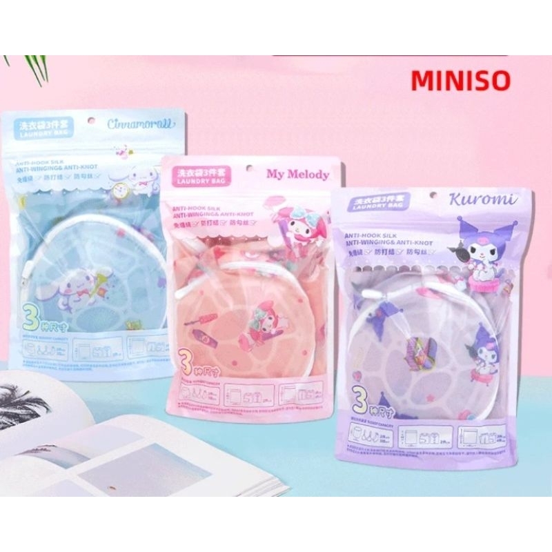 Jual MINISO x LAUNDRY BAG SANRIO Shopee Indonesia