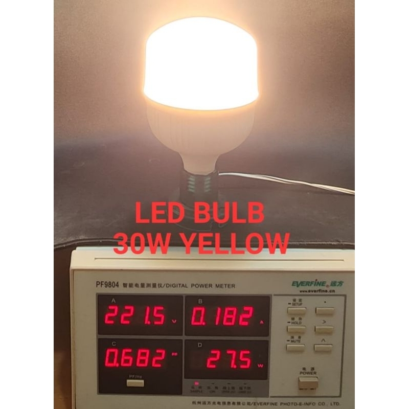Jual Lampu LED Bulb 30 Watt T100 High Quality Kuning (New) | Shopee ...