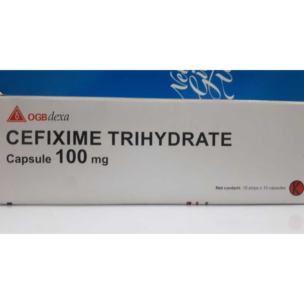 Jual Cefixime Mg Kapsul Harga Yang Tertera Harga Per Strip