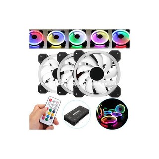 Jual Controller FAN RGB 6 PIN 10 PORTS +RF Remote Kipas Casing Fan PC ...