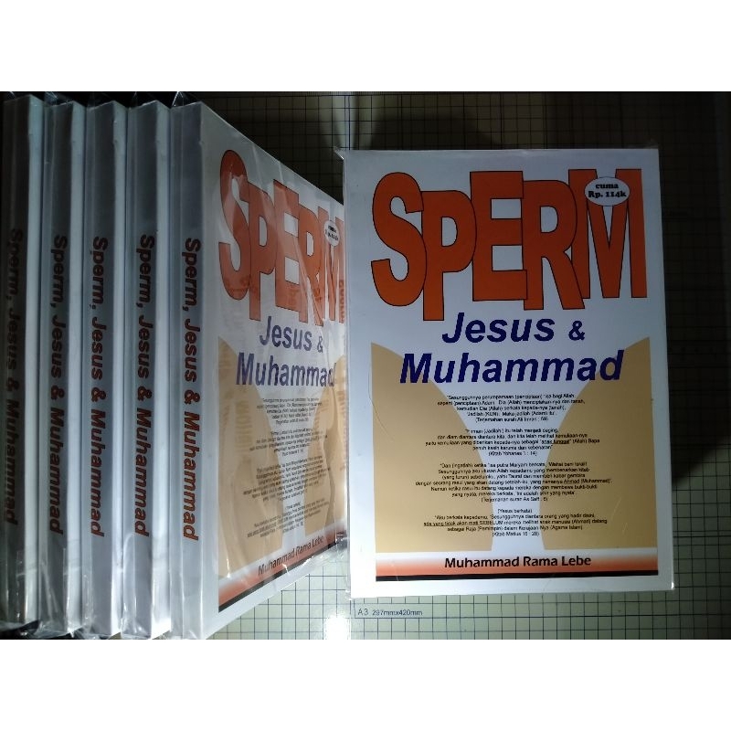 Jual BukuStudiPerbandinganAgama:SPERM,JESUS&MUHAMMAD | Shopee Indonesia