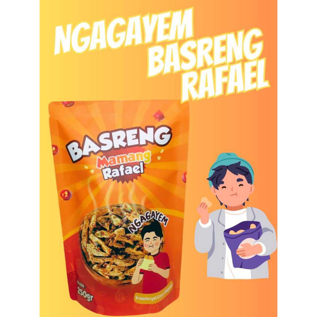 Jual Basreng Baso Goreng Mamang Rafael Daun Jeruk Chili Oil ORIGINAL ...
