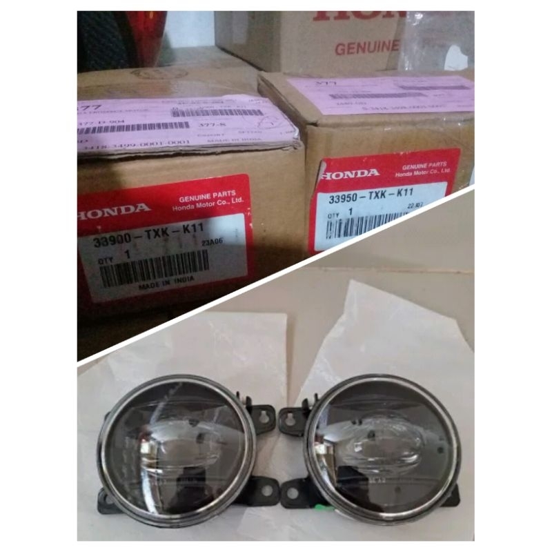 Jual Foglamp Lampu Kabut Honda Brio Rs Original Shopee Indonesia