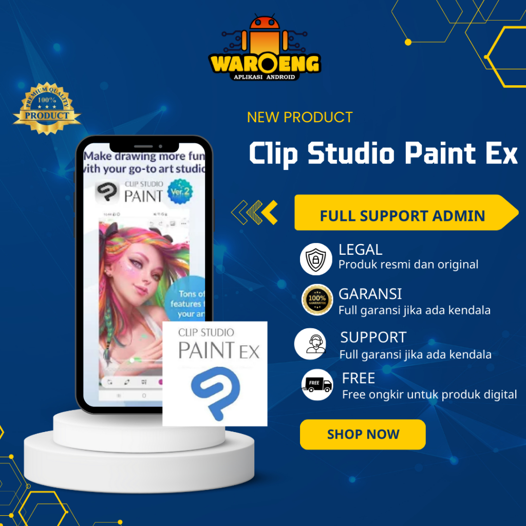 Jual Clip Studio Paint Ex Premium 1 Tahun Murah Bergaransi Shopee