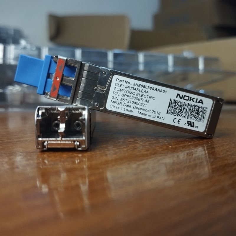 Jual SFP 10G 40km 1550nm NOKIA LC Duplex Singlemode | Shopee Indonesia