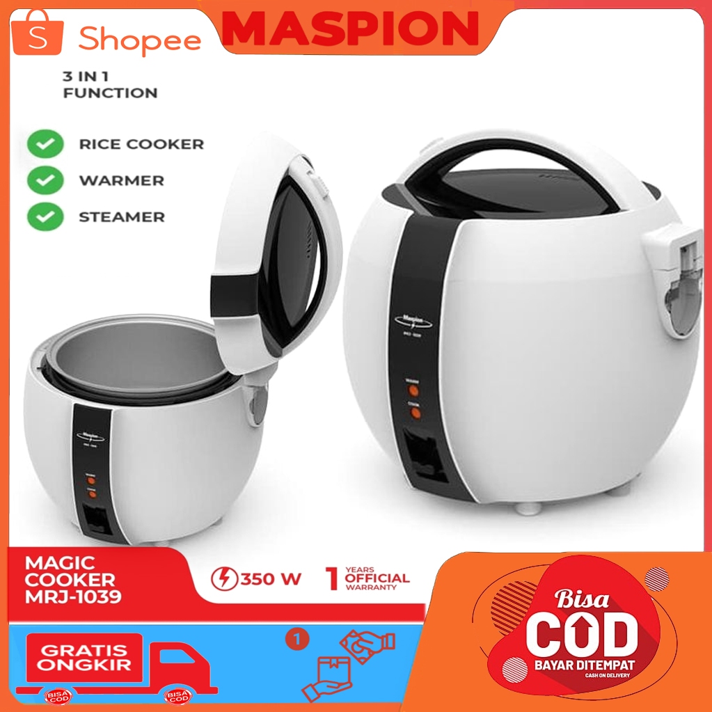 Jual Maspion Rice Cooker Mini 1 Liter 3 In 1 Mrj-1039 | Shopee Indonesia