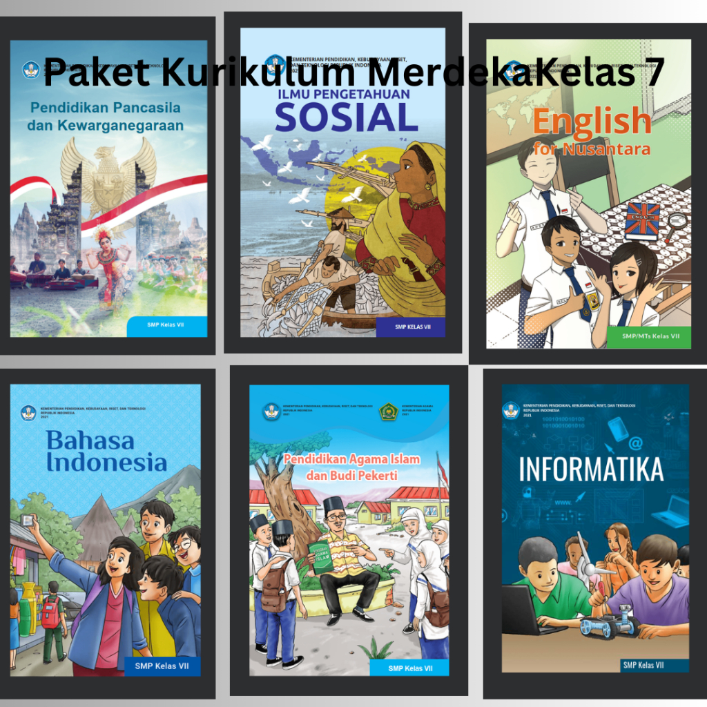 Jual Buku Paket Kurikulum Merdeka Smp Kelas 7 Diknas Tahun 2023