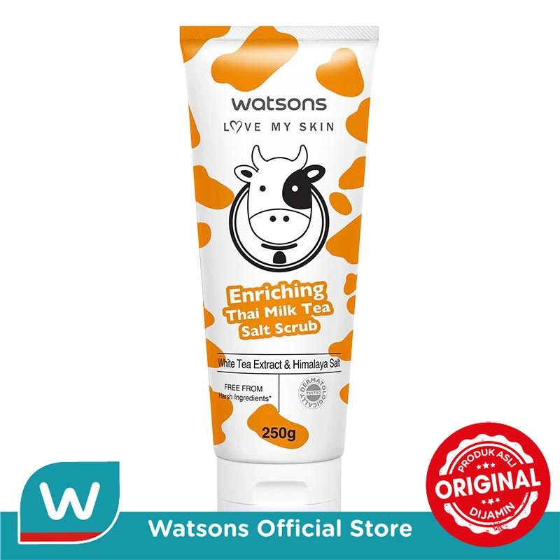 Jual Watsons Enriching Thai Milk Tea Salt Scrub 250g | Shopee Indonesia