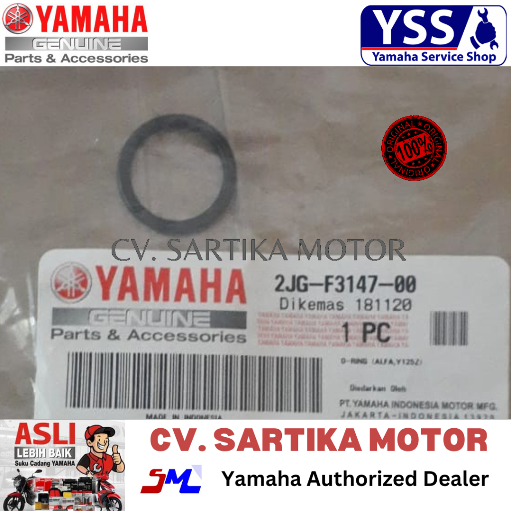Jual Oring Baut Tutup As Shock Mio, Mio M3, Jupiter, Aerox / O-RING ...
