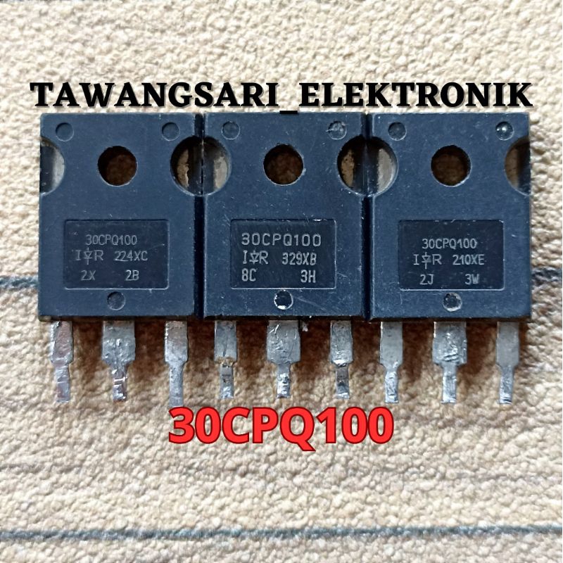 Jual dioda 30cpq100 original transistor diode 30CPQ100 ori schottky ...