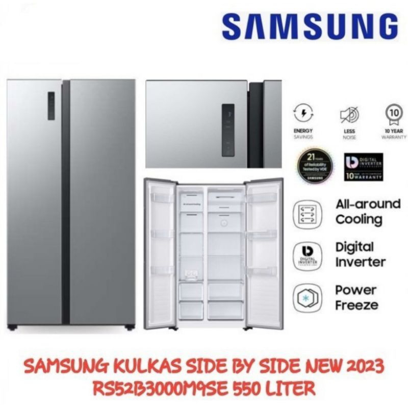 Jual kulkas samsung side by side 550L original Shopee Indonesia