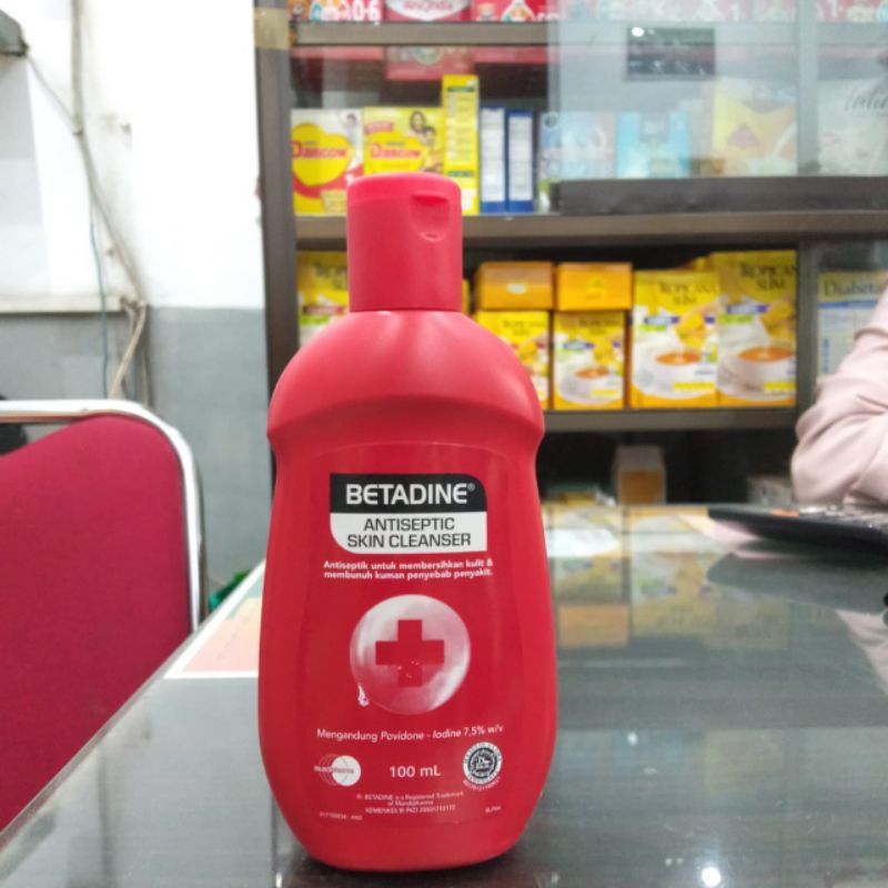 Jual BETADINE ANTISEPTIC SKIN CLEANSER 100 ML Shopee Indonesia