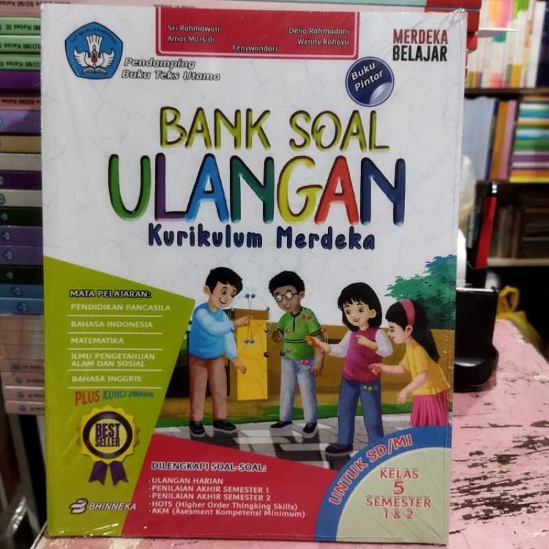 Jual BANK SOAL ULANGAN KELAS 5 KURIKULUM MERDEKA | Shopee Indonesia