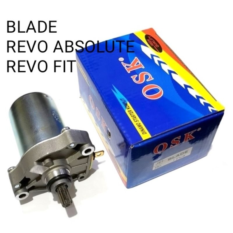Jual DINAMO STATER STARTER HONDA BLADE OLD / REVO ABSOLUTE / REVO FIT ...