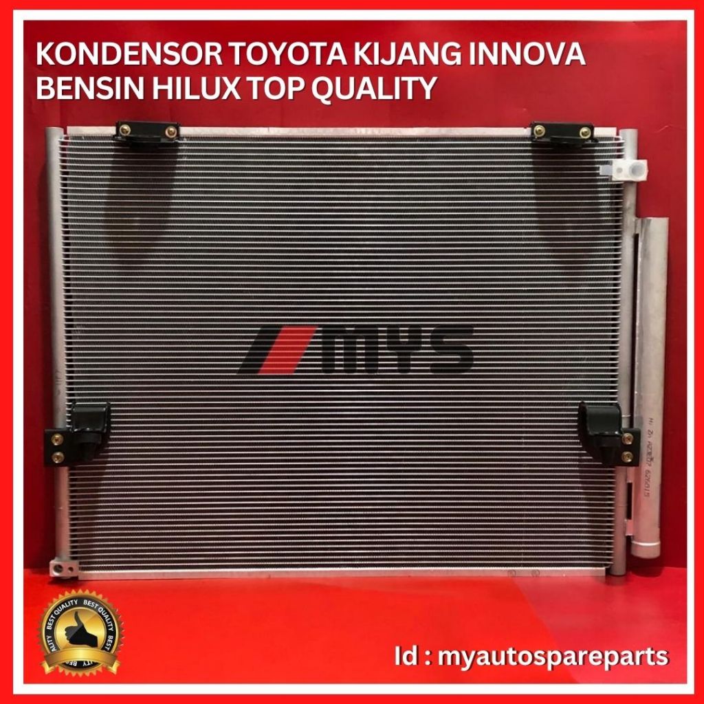 Jual CONDENSOR AC Mobil TOYOTA Kijang Innova Bensin Hilux KONDENSOR TOP ...