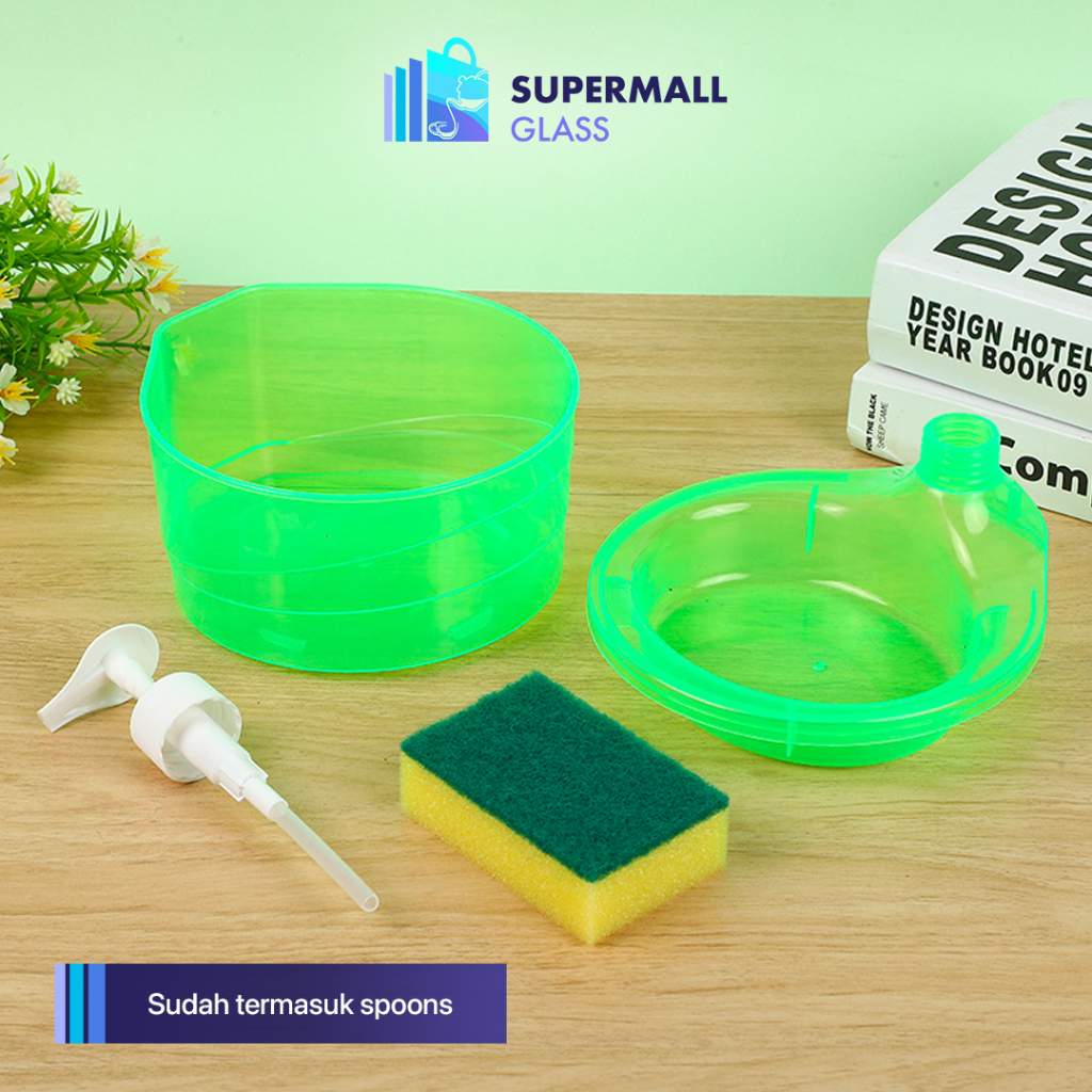 Jual SPM - Tempat Sabun Cuci Piring Viral Unik / Wadah Sacupir Bulat ...
