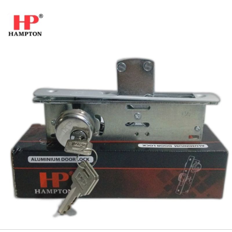 Jual Kunci Pintu Swing Aluminium HAMPTON HPT 5128 Short/Long Aluminium ...