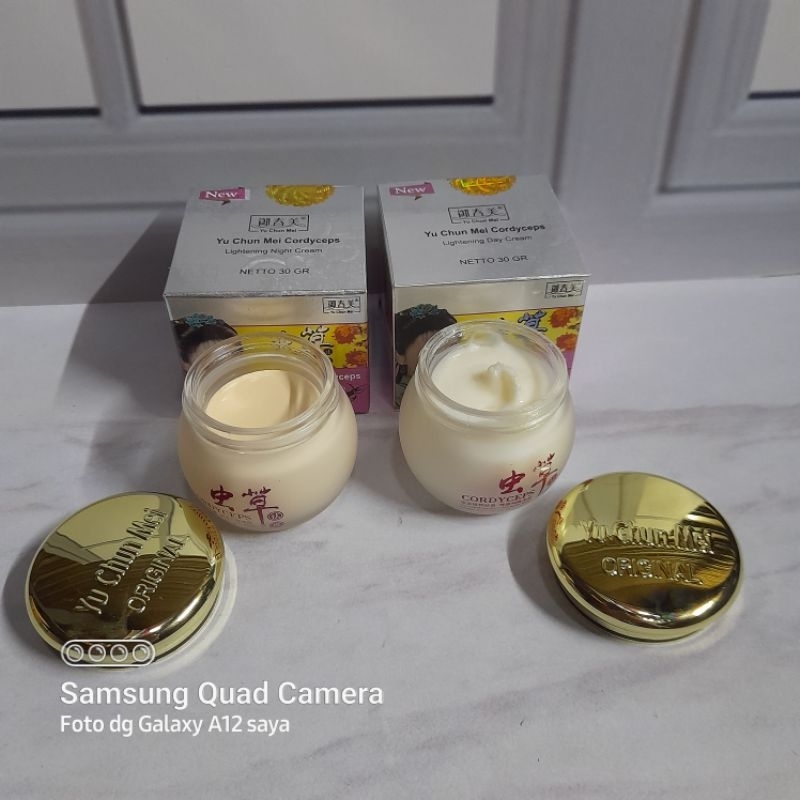 Jual Yu Chun Mei Cordyceps Cream Siang Malam Bpom Shopee Indonesia