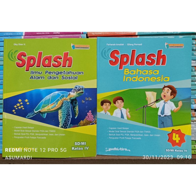 Jual Splash Kelas 4 SD/MI Bahasa Indonesia dan IPAS Kurikulum Merdeka ...