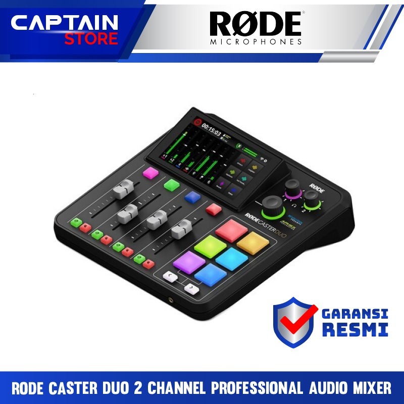 Jual Rode Caster Duo 2 Channel Professional Audio Mixer Rode Caster Duo ...