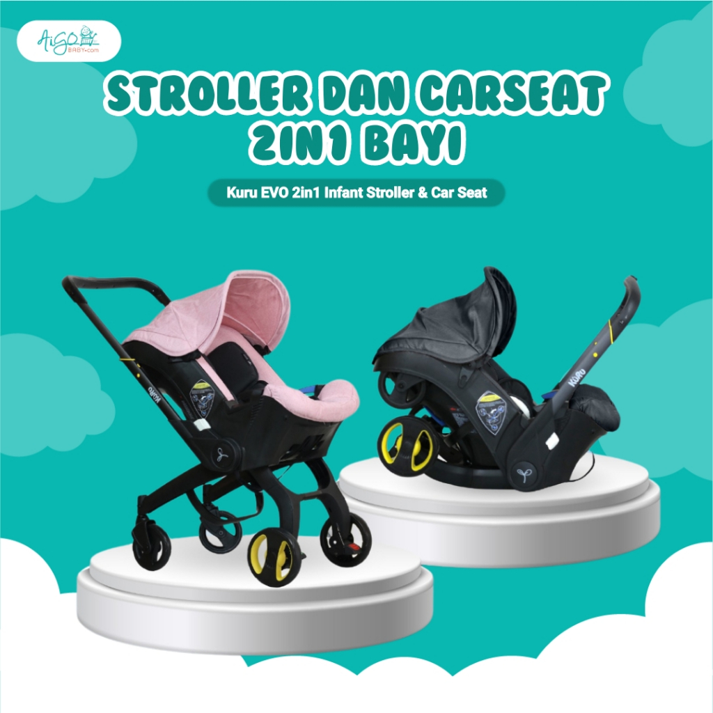 Stroller dan clearance car seat