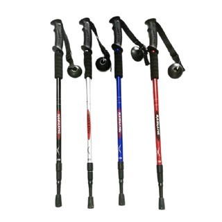 Jual Tongkat Pendaki Trekking Pole Anti Shock Lurus dan model L