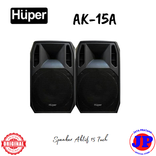 Jual Huper Ak15a Speaker Aktif 15 Inch Original Ak 15a Shopee Indonesia