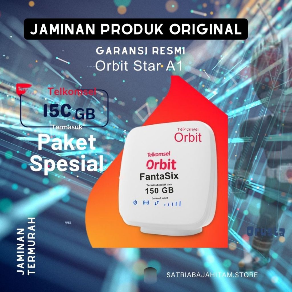 Jual Telkomsel Orbit Star A1 - CPE - Fantasix Modem WiFi 4G Router ...