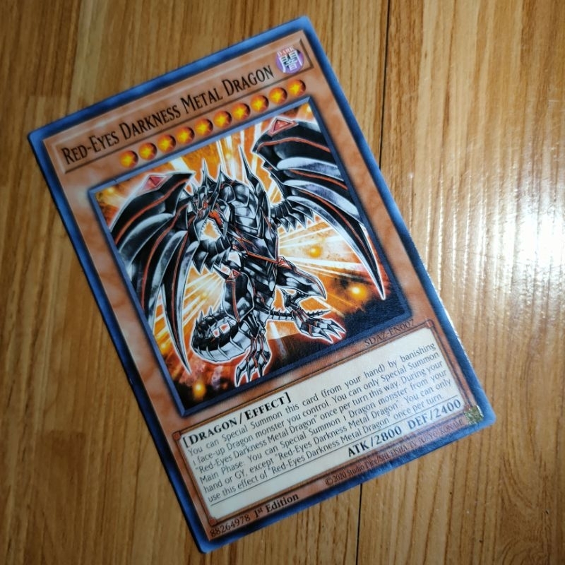 Jual Tgc Yu Gi Oh Red Eyes Darkness Metal Dragon Shopee Indonesia 3877