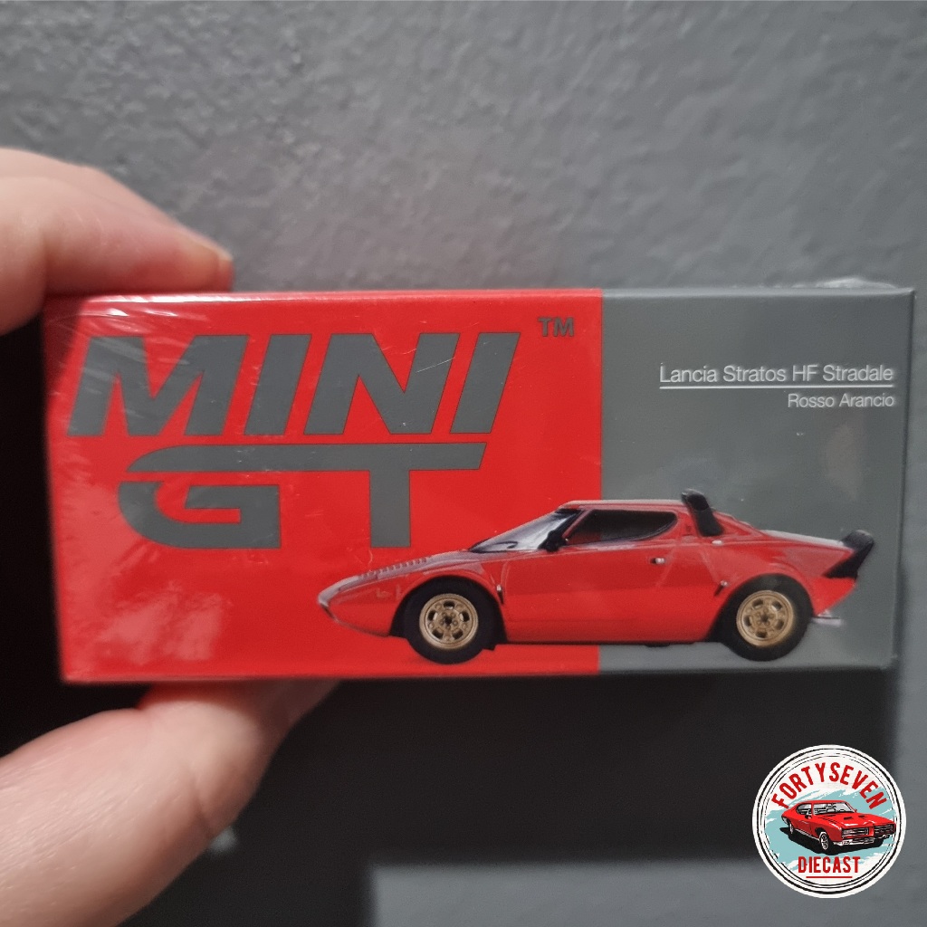 Jual Mini Gt Mgt Minigt Lancia Stratos Hf Stradale Rosso Arancio