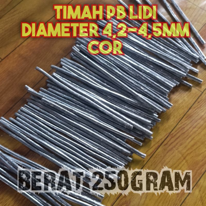 Jual Timah Lidi Diameter 4,2mm 250gram | Shopee Indonesia