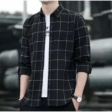 Kemeja Flanel HEM Pria Lengan Panjang Motif Kotak Kualitas Premium Flanel 2023 Premium