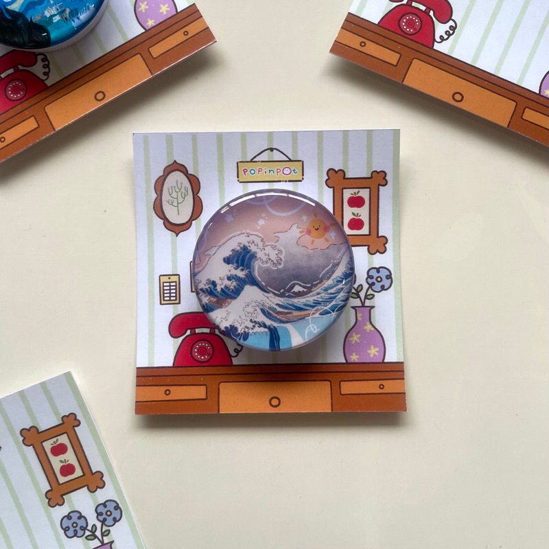 Jual POPINPOT Painting Popsocket Griptok Lukisan Popsocket